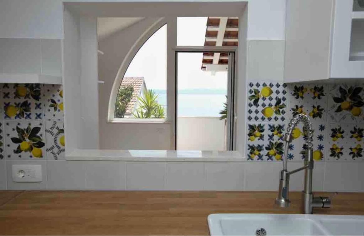 Trogir Ciovo Big Seaview Apartment Near The Sea Exteriör bild